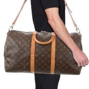 ⭐🔥AUTHENTIC🔥⭐Louis Vuitton Keepall 50 Bandouliere